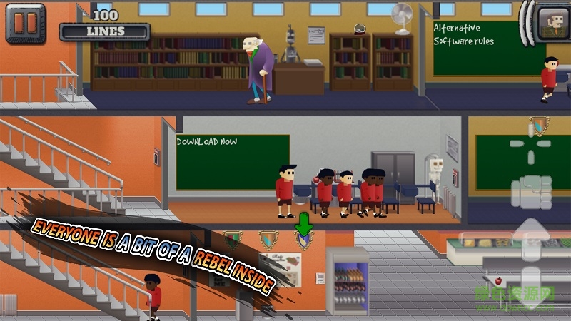 瘋狂校園大營救漢化版(Skool Daze Reskooled!) v2.0.6 安卓版 0