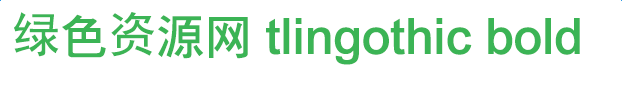 tlingothic bold