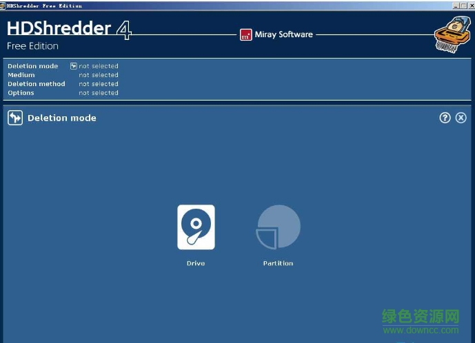 硬盤粉碎機(jī)HDShredder Free Edition v4.0.0 官方版 0