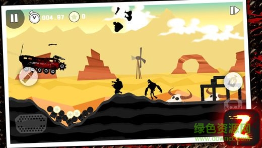 僵尸碾壓車the zombie race v1.0 安卓版 1