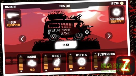 僵尸碾壓車the zombie race v1.0 安卓版 2