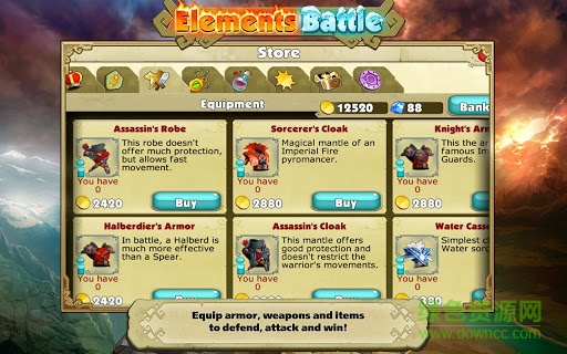 元素戰(zhàn)爭(zhēng)(Elements Battle) v1.1.4 安卓版 2