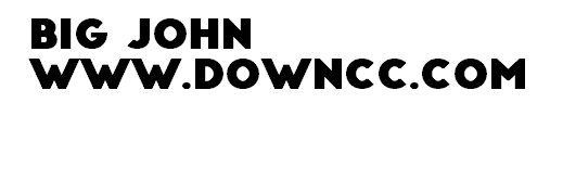 big john字體