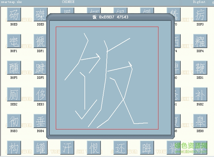 smartmap字體