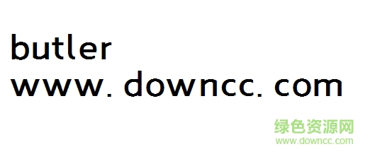 butler字體