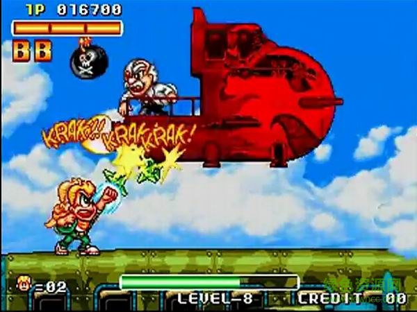 強(qiáng)尼大冒險(xiǎn)neogeo街機(jī) 綠色中文版 1