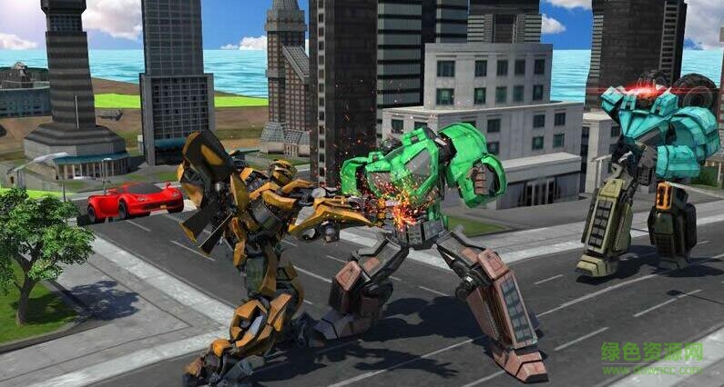 未來派戰(zhàn)斗機器人無限金幣版(Futuristic Robot Battle) v1.0.1 安卓版 2