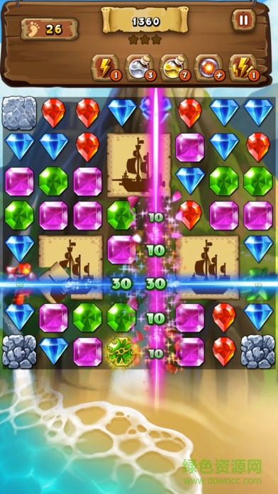 寶石海盜船漢化版(jewel mash) v1.0.8.1 安卓無限金幣版 1
