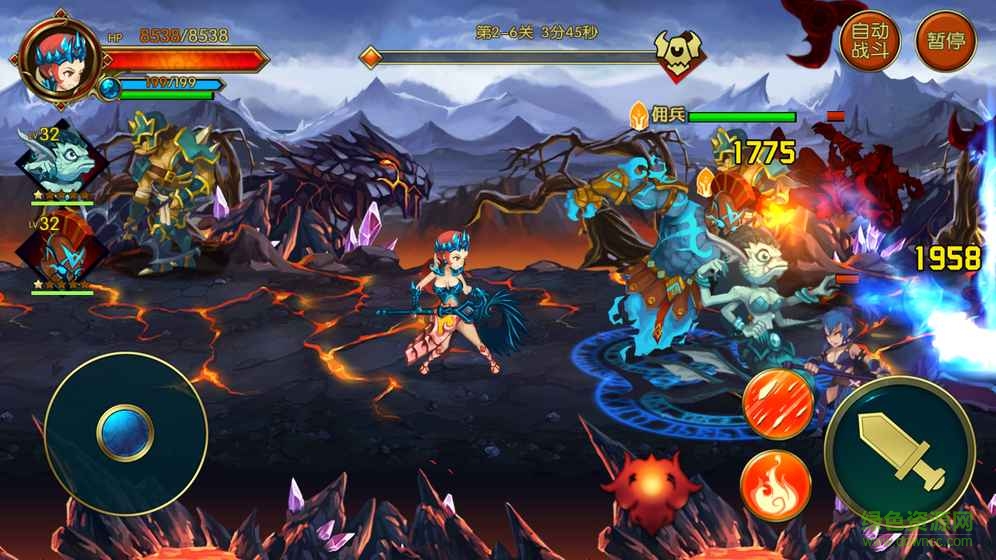 圣武戰(zhàn)記內(nèi)購 v1.6.0 安卓無限金幣技能版 0