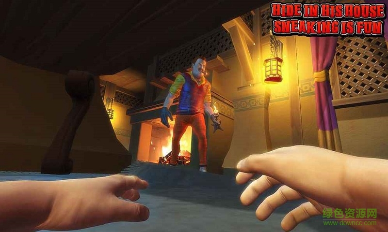 瘋狂的鄰居生存游戲(Crazy Neighbor Survival Game) v1.1 安卓版 0