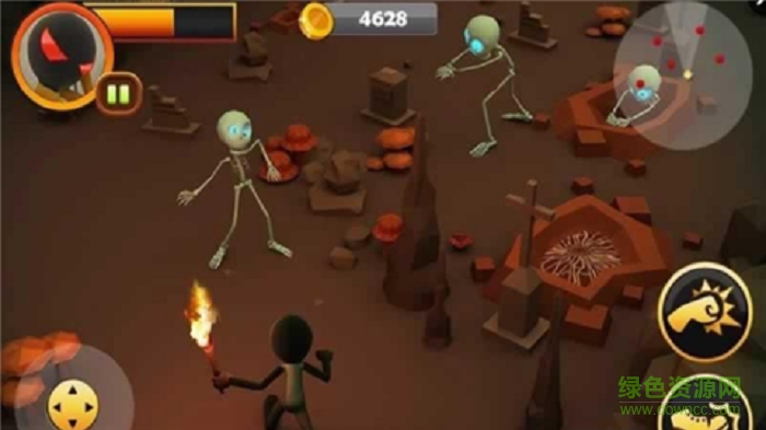 火柴人恐怖洞穴大逃離(Scary Cave Stealth Escape 3D)2