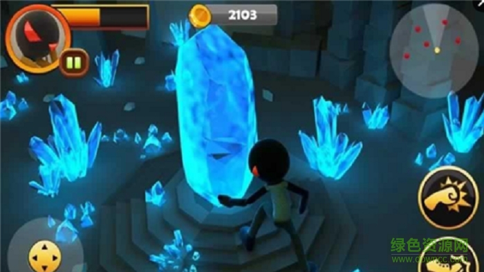火柴人恐怖洞穴大逃離(Scary Cave Stealth Escape 3D)3