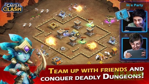 城堡沖突中文版(Castle Clash) v1.3.7 安卓單機版 0