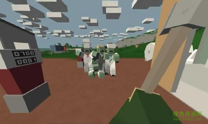 叢林大逃生免費版(Unturned Zombie PixelCraft) v7.0 安卓漢化版 1