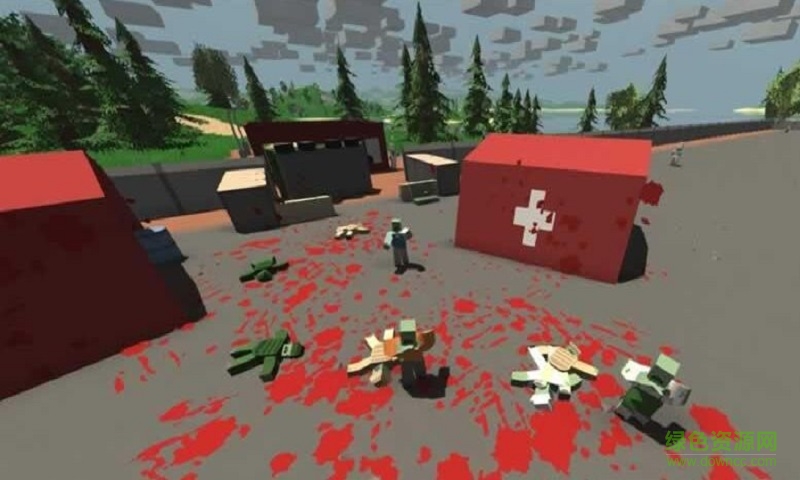 叢林大逃生免費版(Unturned Zombie PixelCraft) v7.0 安卓漢化版 2