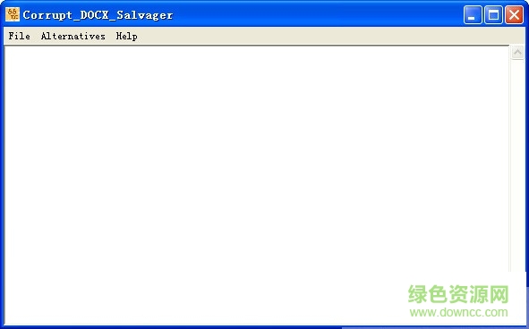 Corrupt DOCX Salvager(docx文件修復(fù)) v2.0.1 免費(fèi)版 0