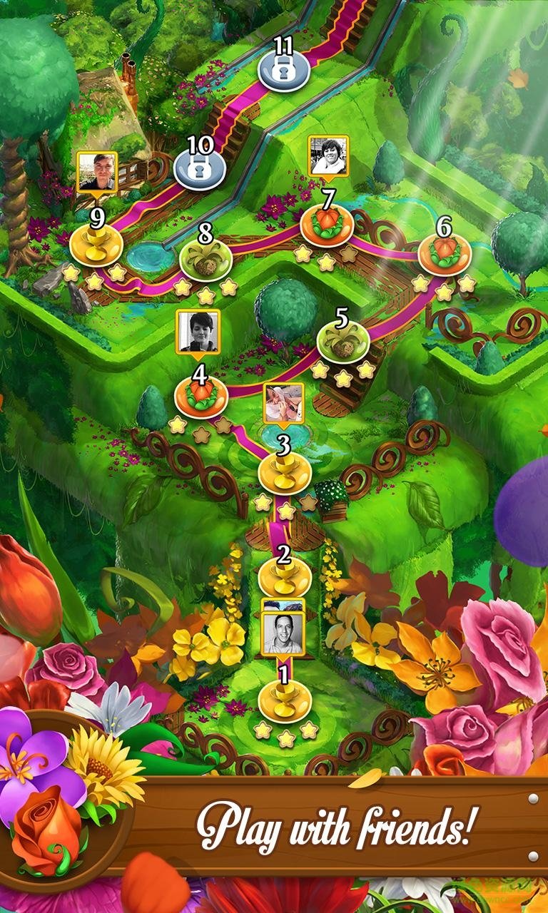 綻放花朵傳奇中文版(Blossom Blast Saga) v43.0.1 安卓版 1