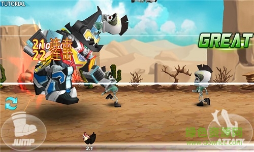恐龍戰(zhàn)隊(duì)沖刺無(wú)限金幣版Power Rangers Dash (Asia) v1.6.4 安卓中文版 0