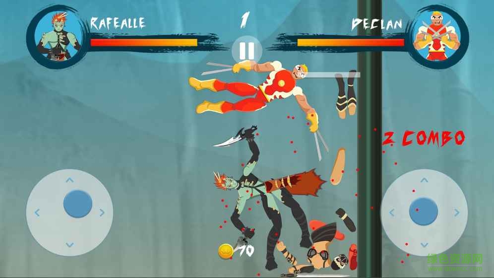 紙片戰(zhàn)士雙人游戲(Dawosa:Paper Warriors) v1.4 安卓版 2