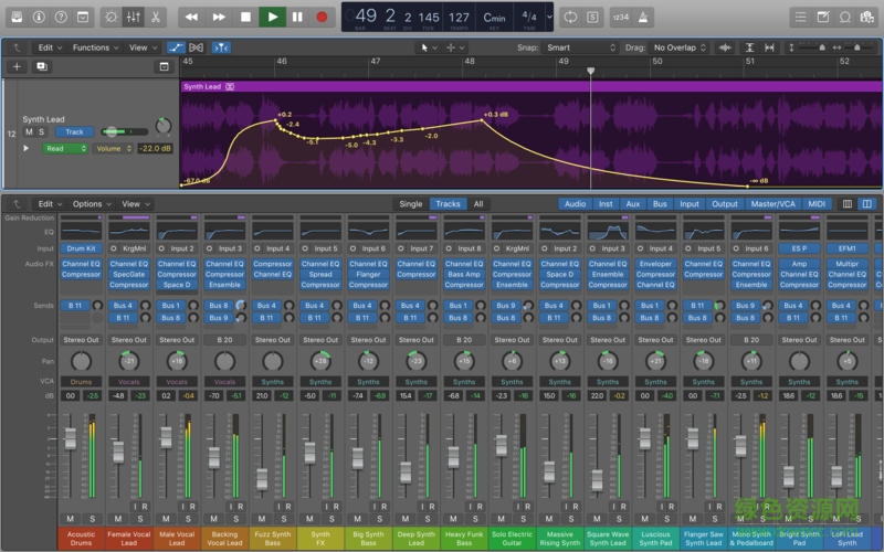 logic pro x for mac中文版 v10.4.1 蘋果官網(wǎng)版 0