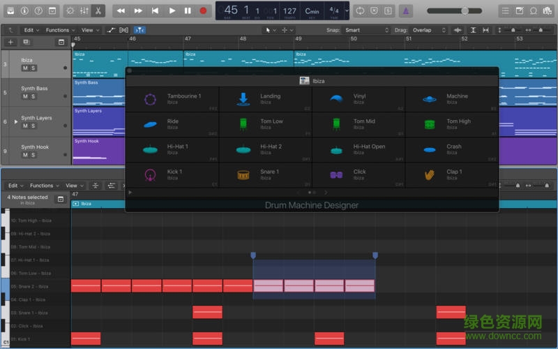 logic pro x for mac中文版 v10.4.1 蘋果官網(wǎng)版 2