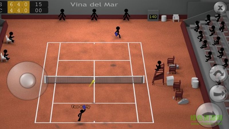 火柴人網(wǎng)球賽(Stickman Tennis) v1.9 安卓版 0