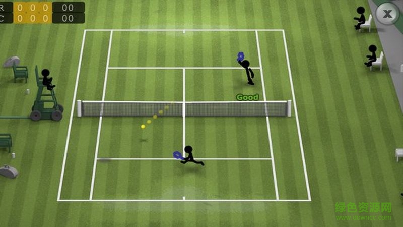 火柴人網(wǎng)球賽(Stickman Tennis) v1.9 安卓版 2