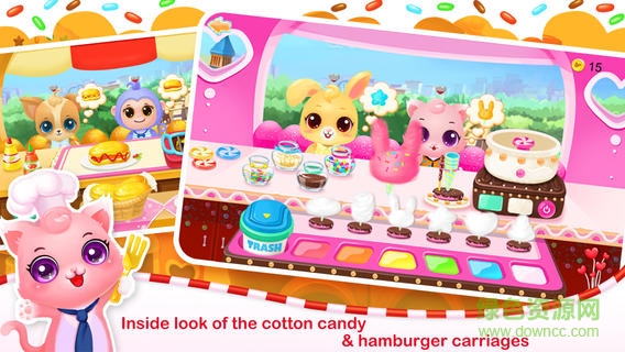 萌寵美食快車(chē)免費(fèi)金幣(PetFoodTrain) v1.4 安卓版 3
