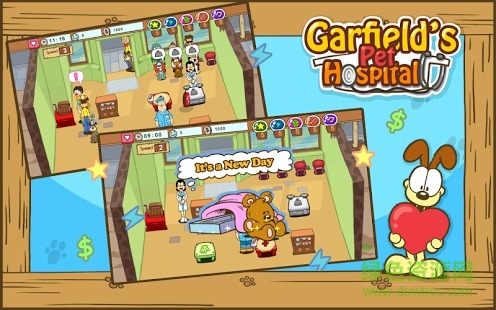 garfield pet hospital(加菲貓的寵物醫(yī)院) v1.2 安卓版 2