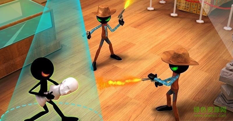 火柴人搶劫博物館(Stickman Museum Robbery Escape) v1.1 安卓版 0