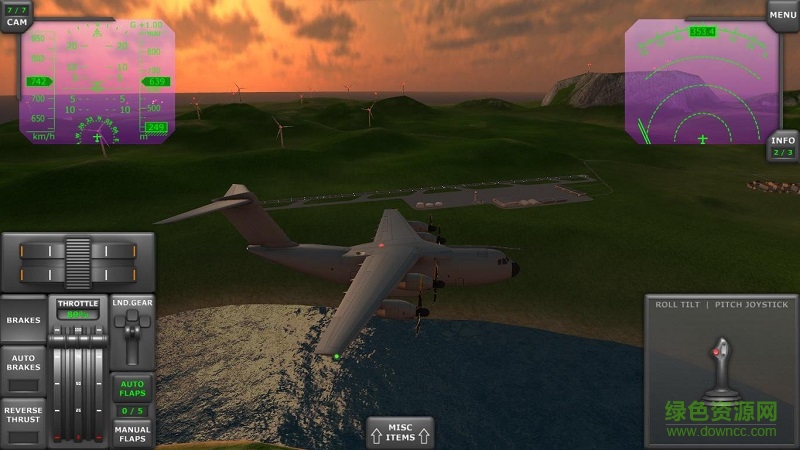 飛行模擬器3D無(wú)限金幣版 v1.0.3 安卓版 3