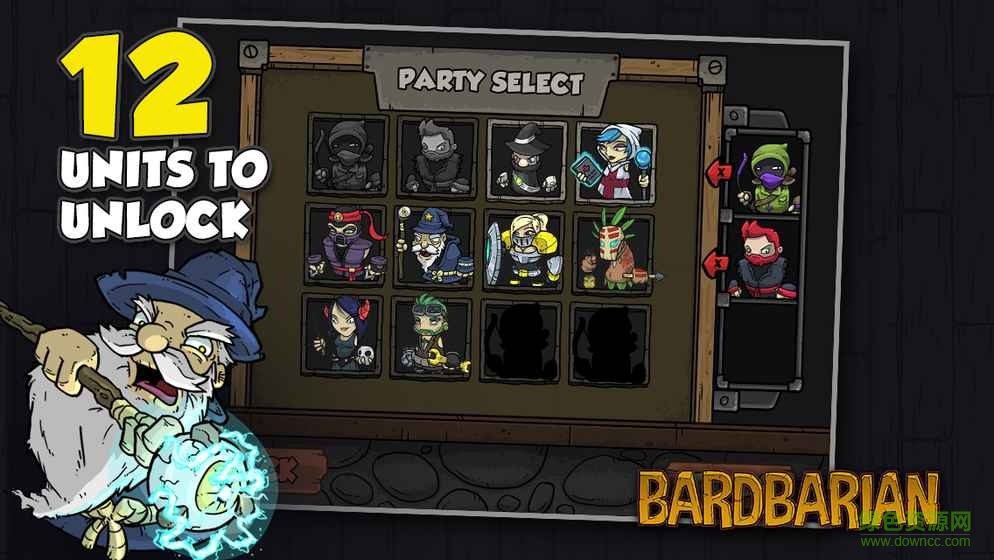 搖滾勇士中文版(Bardbarian) v1.4.6 安卓無(wú)限金幣版 2