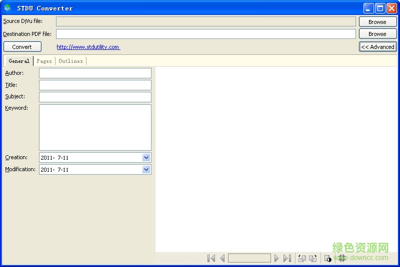 STDU Converter(DjVu文件轉換為PDF) v2.0.4 綠色單文件版 0