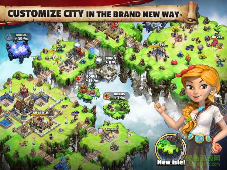 天空之城聯(lián)盟戰(zhàn)中文版(Skylands) v1.1.89 安卓版 2