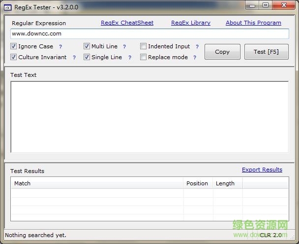 Code Architects Regex Tester(正則表達式測式工具) v3.2.0 官方版 0