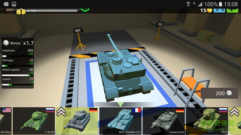World Of Cartoon Tanks卡通坦克世界內(nèi)購 v1.5.0 安卓無限金幣版 2