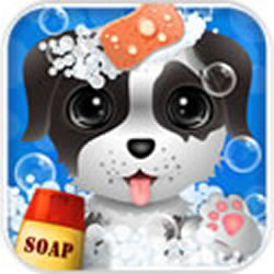 為寵物洗澡兒童游戲(Wash Pets)