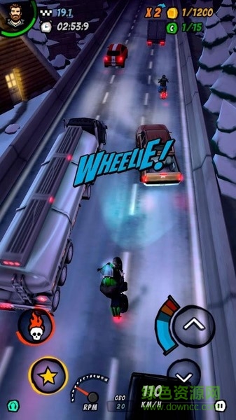 摩托賽車2公路燃燒