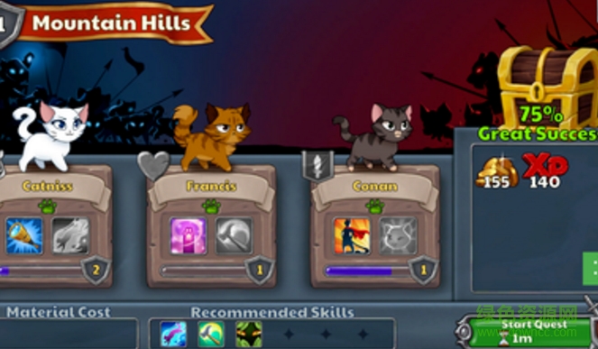 城堡貓內(nèi)購(gòu)漢化 v2.6.3 安卓無限金幣版 0