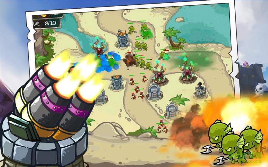 王國(guó)力量塔防手游(Tower Clash TD) v1.5.3015 官網(wǎng)安卓版 2