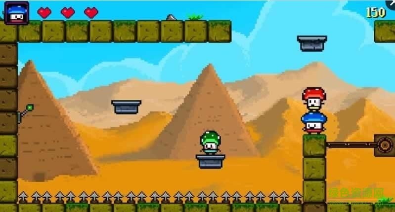 蘑菇三兄弟游戲(Mushroom Heroes)2
