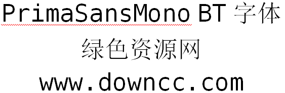 Prima Sans Mono1