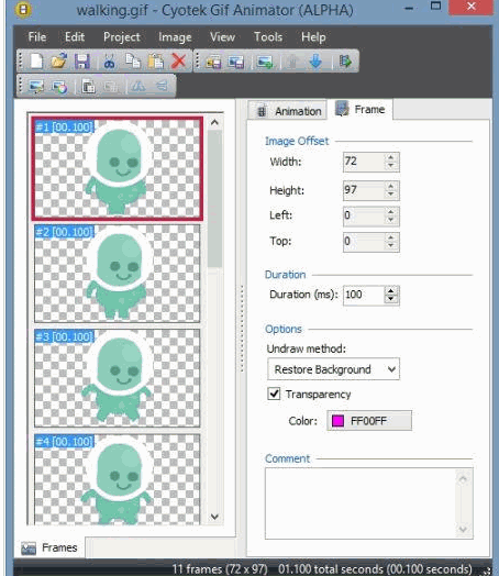 GIF動(dòng)畫制作工具(Cyotek Gif Animator) v0.0.6 綠色版 0