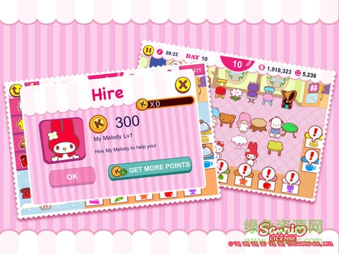 hello kitty咖啡廳內(nèi)購(gòu)正式版(HelloKittyCafe) v1.6 安卓無(wú)限金幣版 3