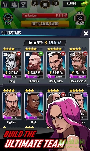 wwe狂熱摔跤內(nèi)購(gòu)正式版(WWE Tap) v0.2.6 安卓版 0