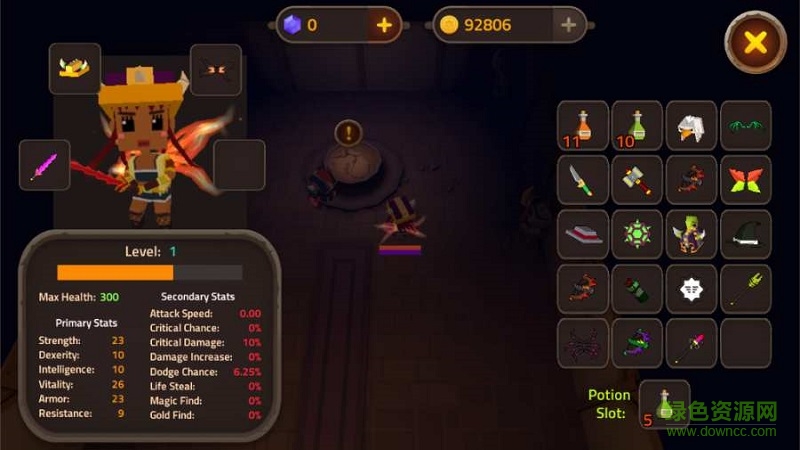 地下城之王魔法地牢強(qiáng)加金幣版 v1.4.3 安卓內(nèi)購版 2