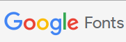 Google Fonts中文字體