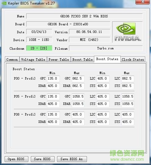 kepler bios tweaker 1.30