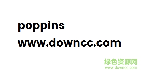 poppins字體