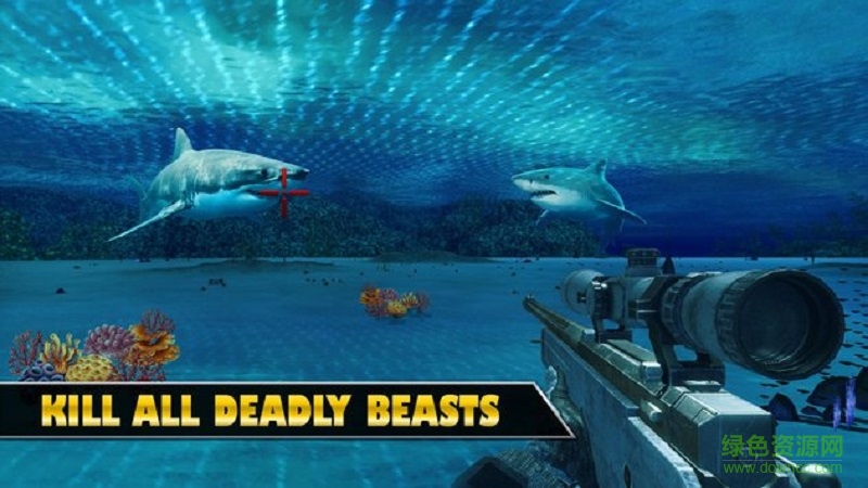 鯊魚獵人(Shark Sniper Hunter) v1.0 安卓版 2